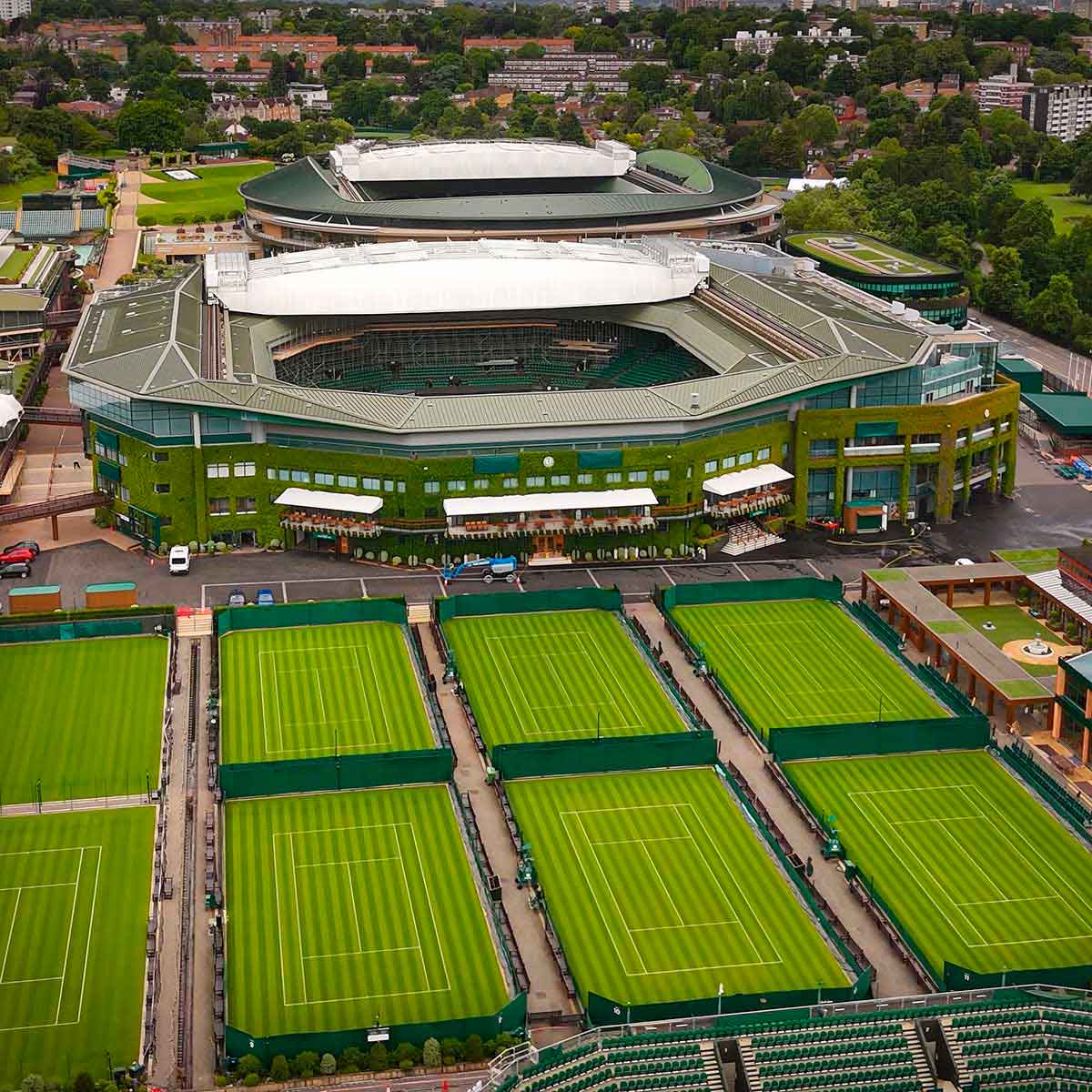 Pistas de tenis de Wimbledon