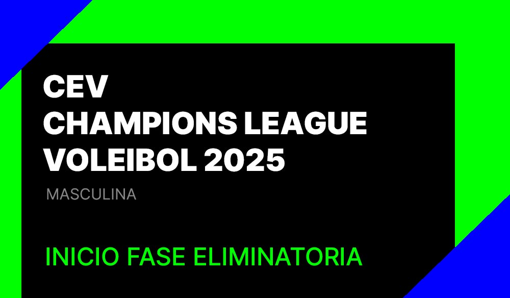 Fase eliminatoria Champions League 2025 de voleibol masculina