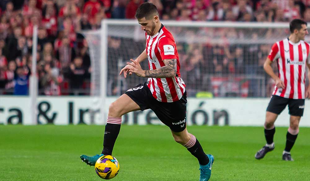 El jugador Oihan Sancet del Athletic